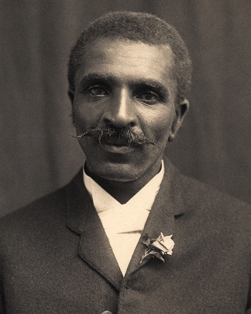 Portrait of George Washington Carver.