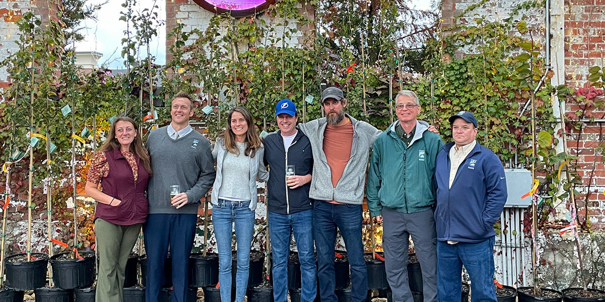 Group photo of Cincinnati Parks and MadTree staff