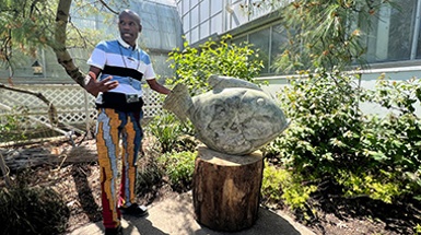 Internationally Acclaimed Zimbabwean Sculptures at Krohn