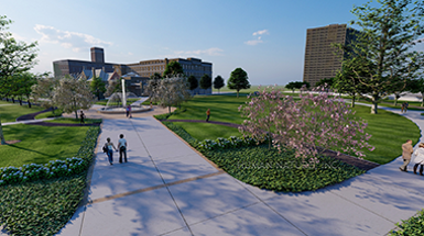 Cincinnati's Lytle Park Renovation Project Breaks Ground