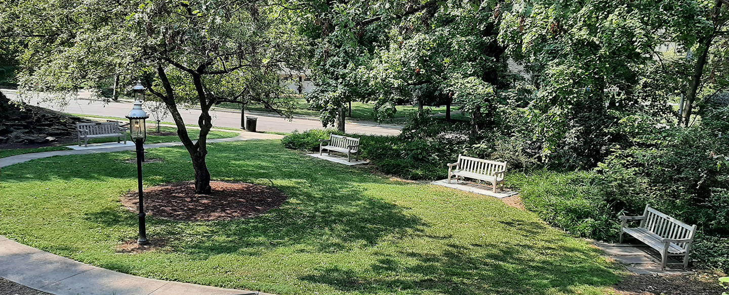 Seating Area in Annwood Park