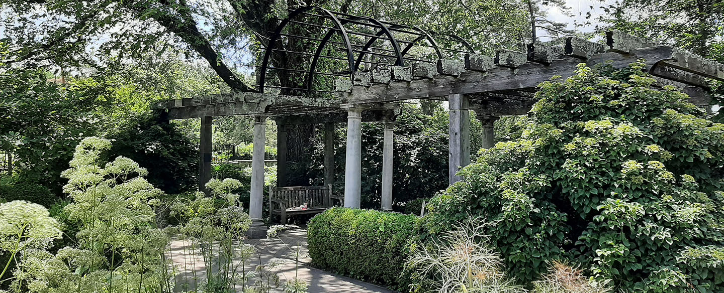 Brumm Garden Wedding Area at Ault Park