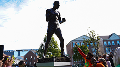 Ezzard Charles Statue Reveal