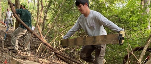 Lending a Helping Hand at Laboiteaux Woods