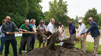 City Breaks Ground on Theodore M. Berry International Friendship Park Restoration