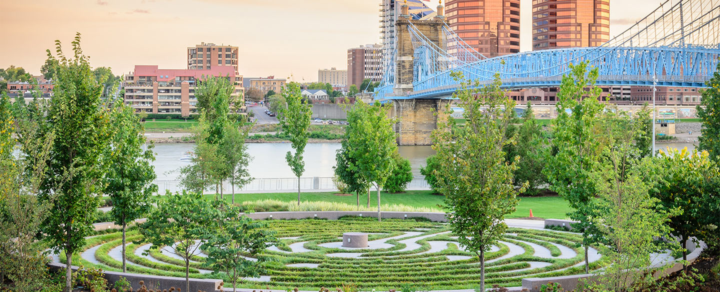 Barr Labrynth At Smale Riverfront Park