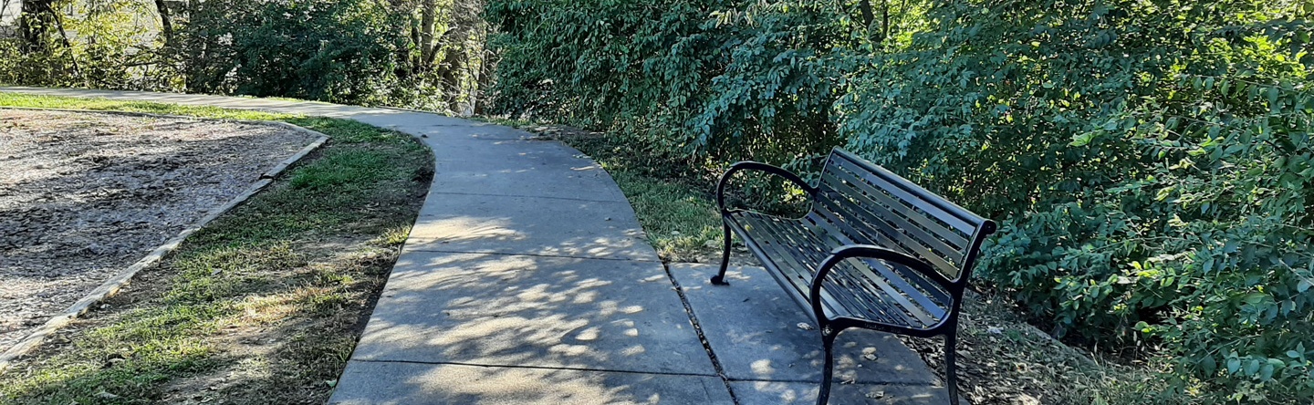 Park Bench at Glenway Park