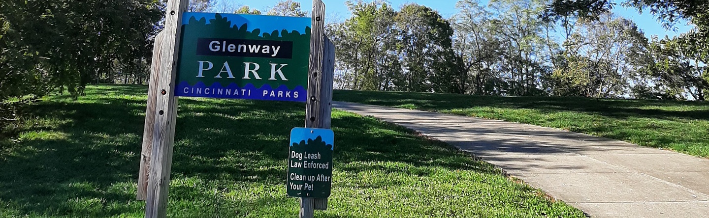 Entrance Sign at Glenway Park