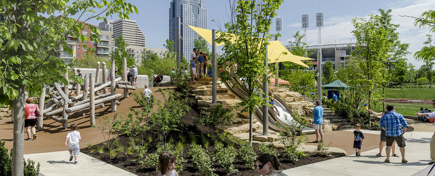 Heekin Family-PNC Grow Up Great Adventure Playground at Smale Riverfront Park