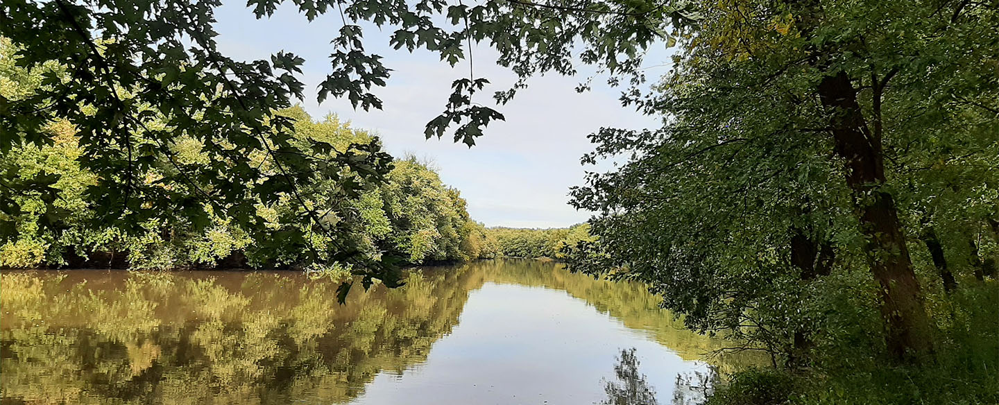 View of Little Miami River Bend at Magrish Nature Preserve