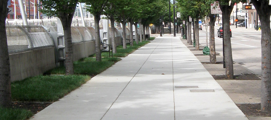 Sidewalk Downtown