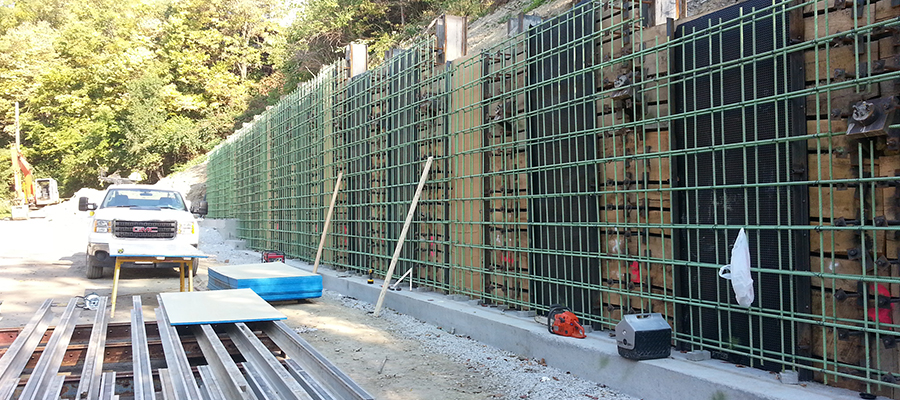 Construction of a Retaining Wall