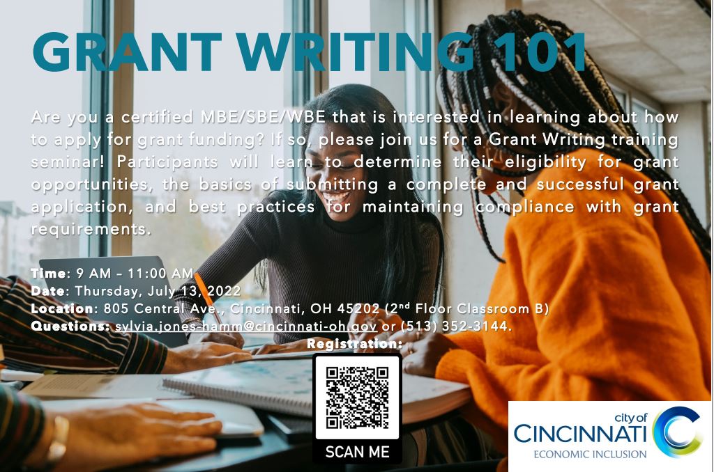 Grant Writing 101 - Inclusion