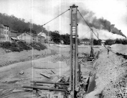 Another construction image of Main Pumping Station