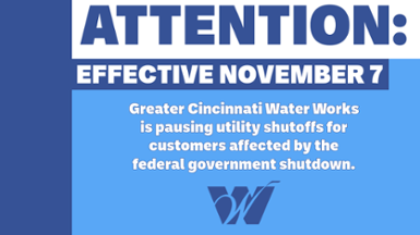​​​​​​​Mayor and GCWW Announce Pause to Water Bills for Shutdown-Impacted Residents